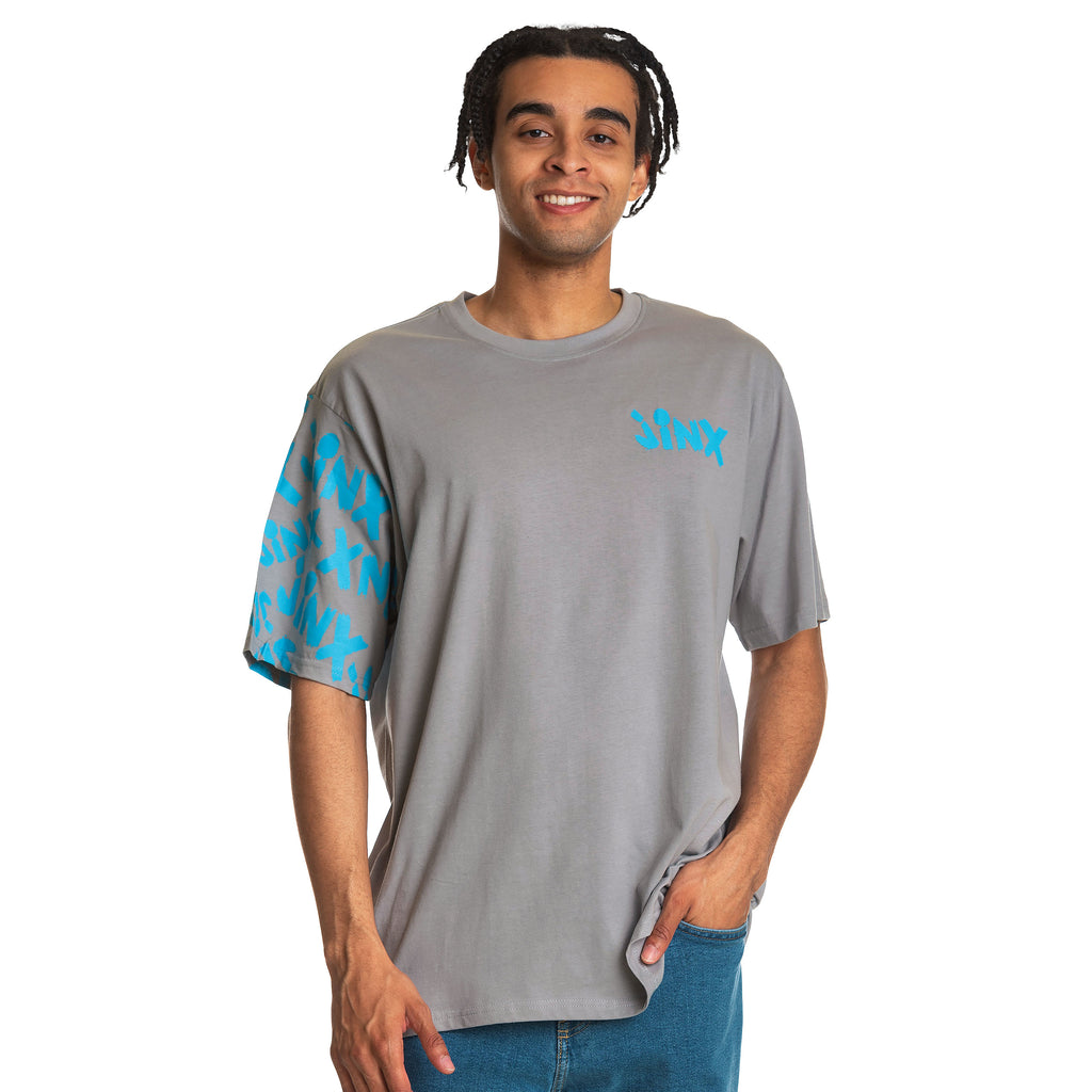 Produktbild League of Legends - Jinx Character T-Shirt grau