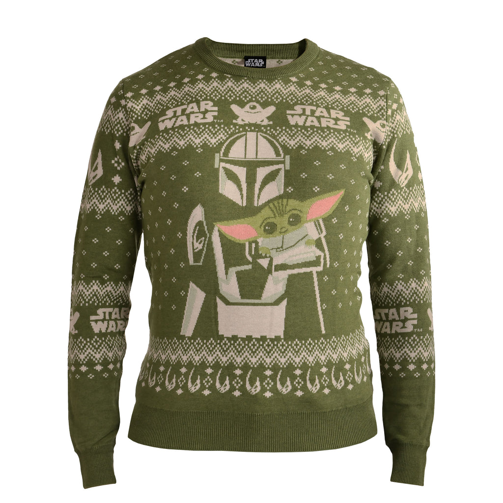 Immagine del prodotto Maglione in maglia Mando e Grogu - Star Wars The Mandalorian