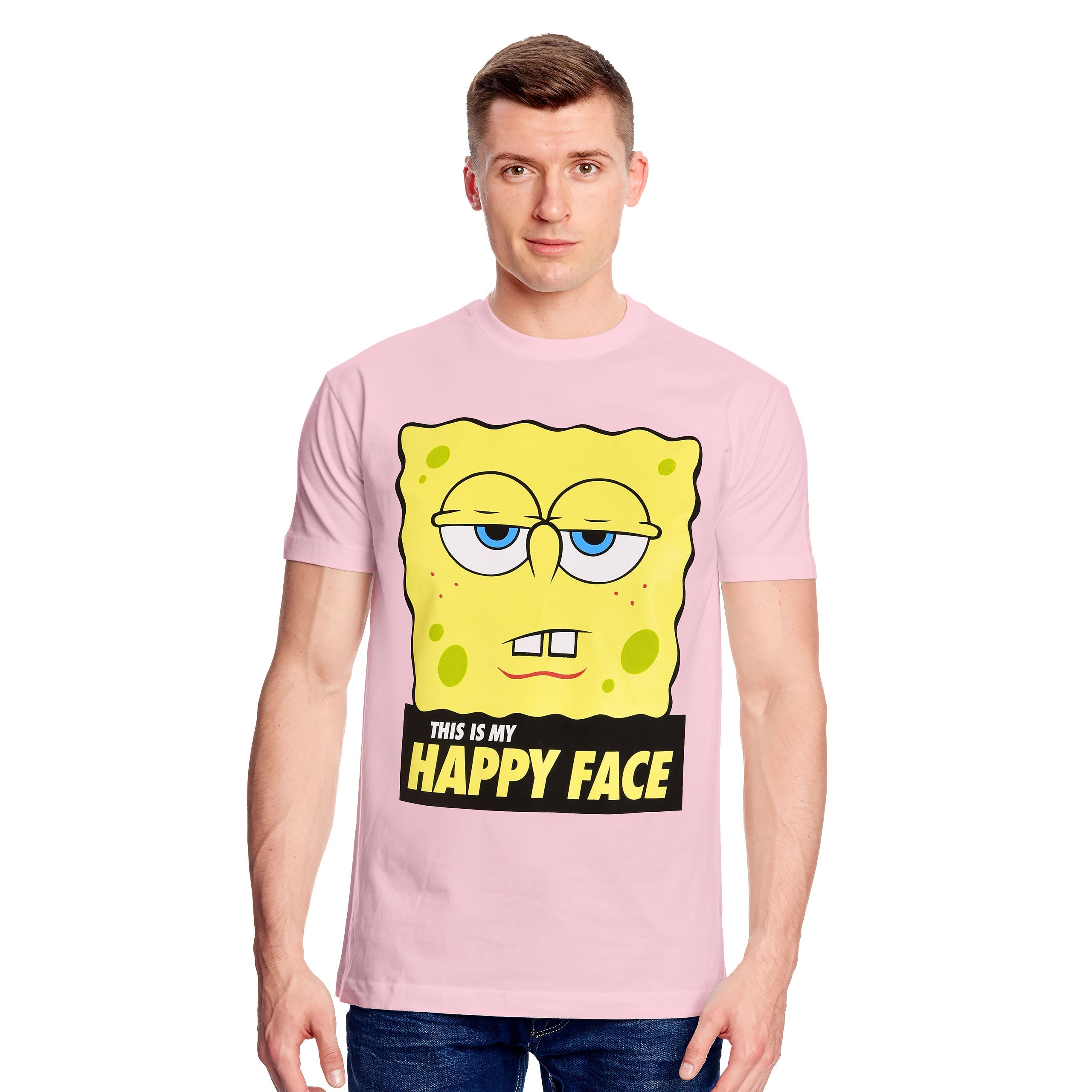 Immagine del prodotto Maglietta rosa con personaggio di SpongeBob