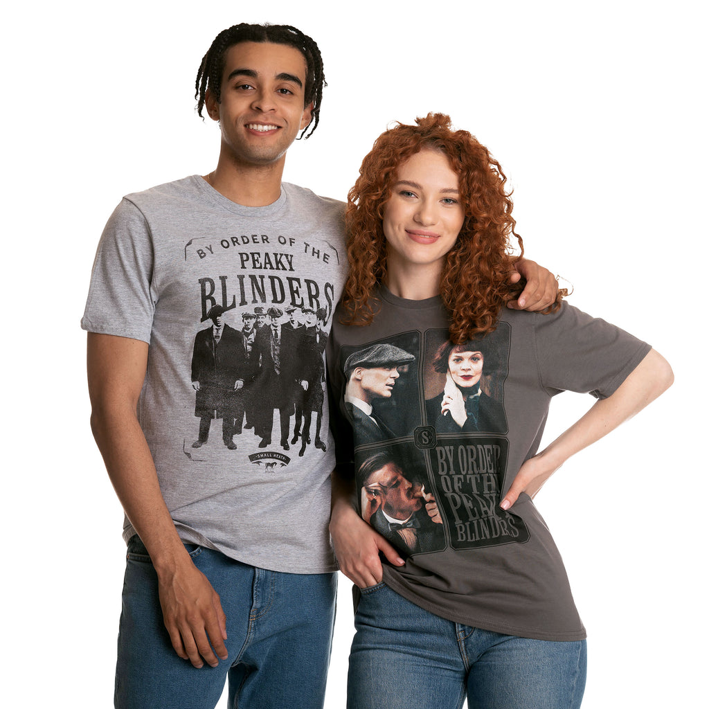 Immagine del prodotto Peaky Blinders - T-shirt del gruppo By Order grigia