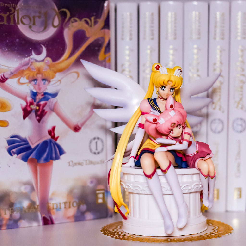 Immagine del prodotto Figura di Sailor Moon con Chibi Moon