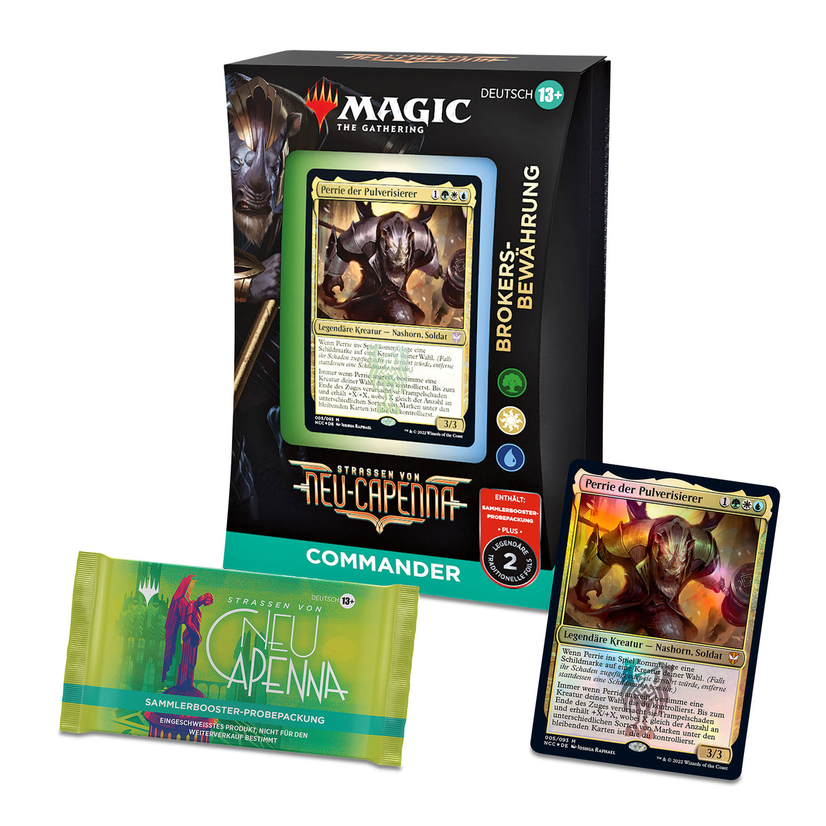 Image produit Rues de Nouvelle-Capenna - Deck de Commandant de la Probation des Courtiers - Magic The Gathering