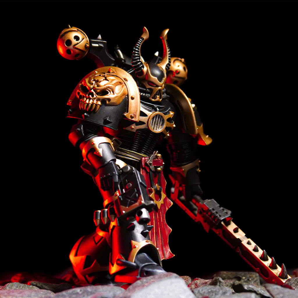 Produktbild Warhammer 40k - Black Legion Brother Talas Actionfigur