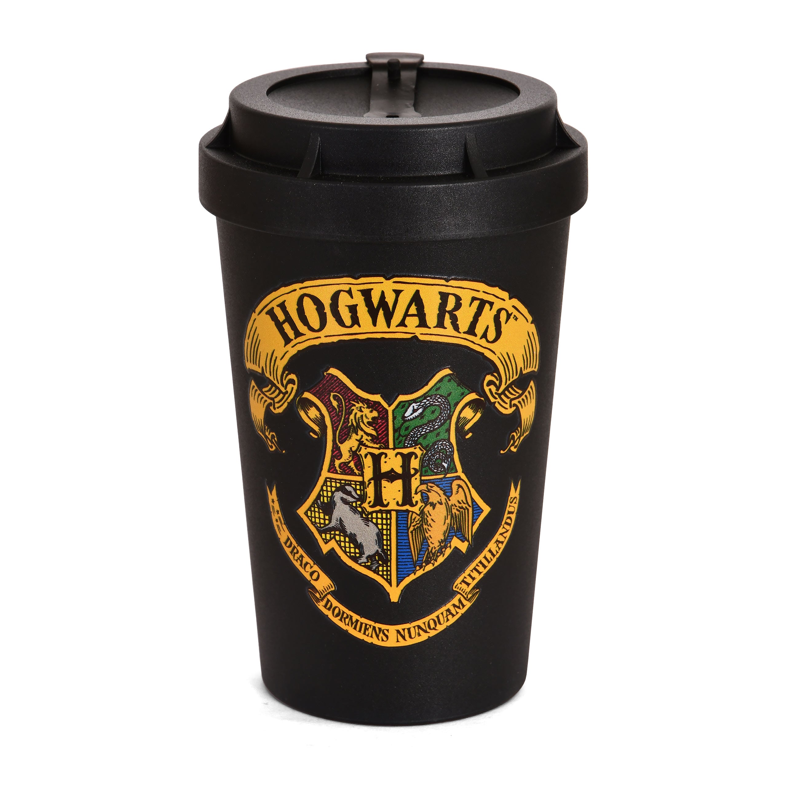 Immagine del prodotto Bicchiere Portatile con lo Stemma di Hogwarts - Harry Potter