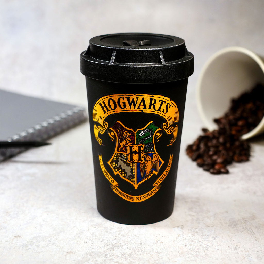 Image produit Tasse To Go de l'écusson de Poudlard - Harry Potter