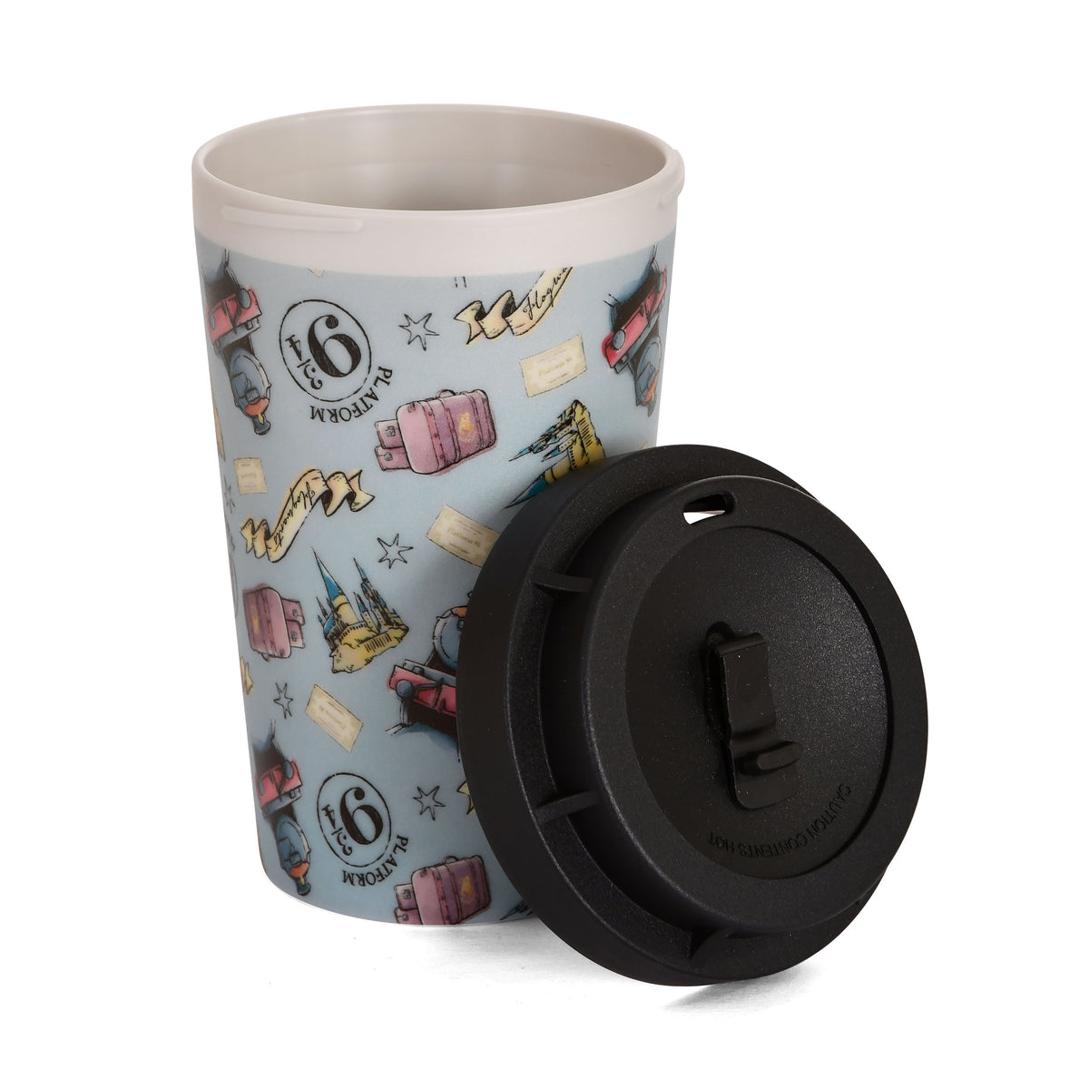 Immagine del prodotto Bicchiere Portatile Simboli Magici - Harry Potter