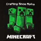 Image produit Minecraft - Sweat à capuche Creeper pour enfants noir