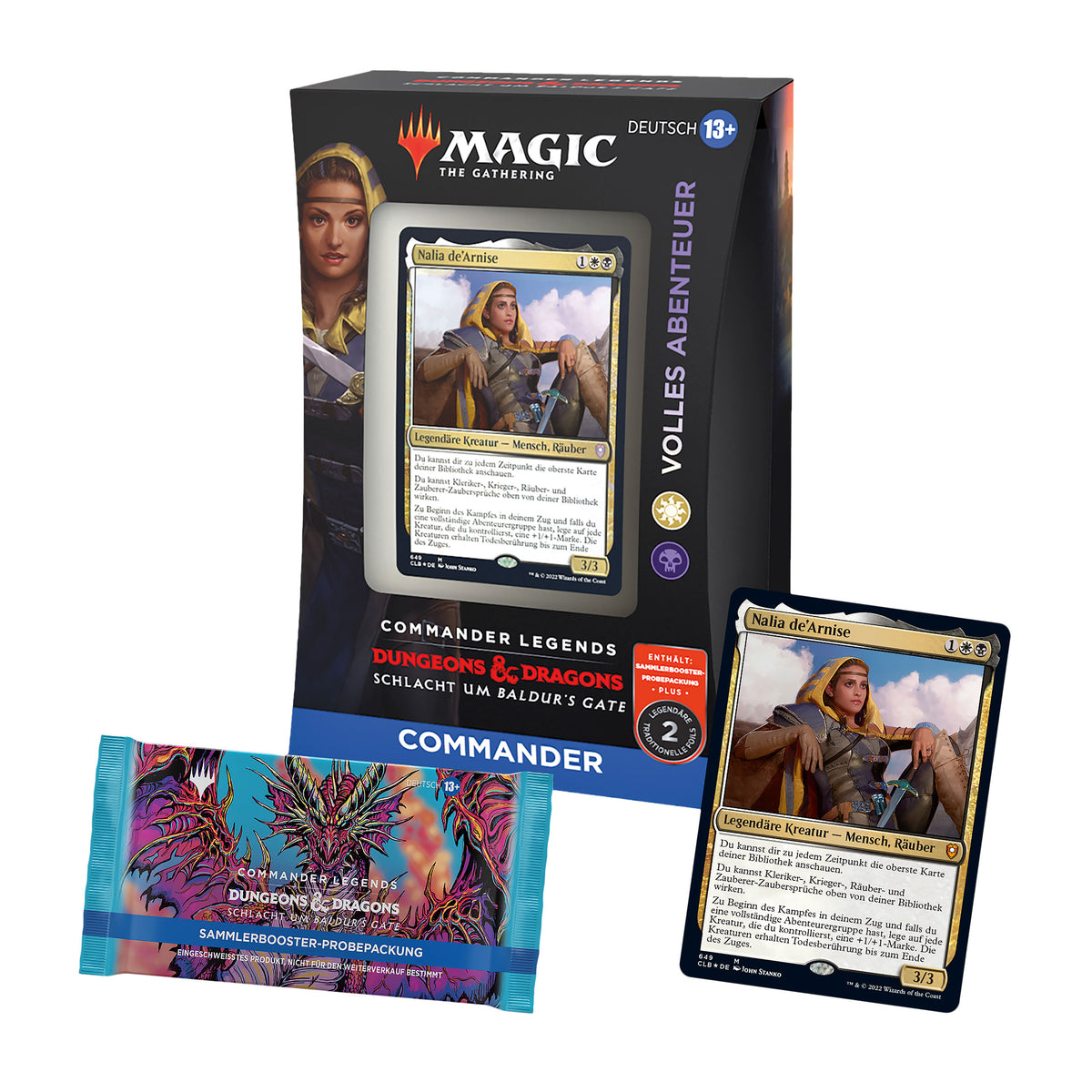 Image produit Bataille pour Baldur's Gate - Deck Commandeur Aventure Complète - Magic The Gathering