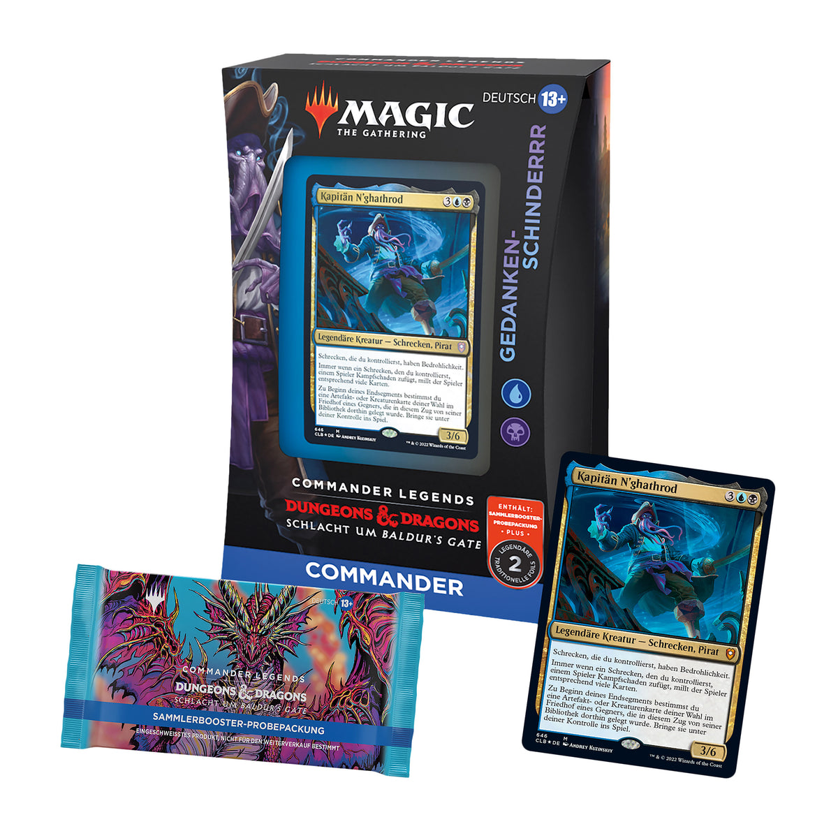 Image produit Bataille pour Baldur's Gate - Deck Commandeur Illithide - Magic The Gathering