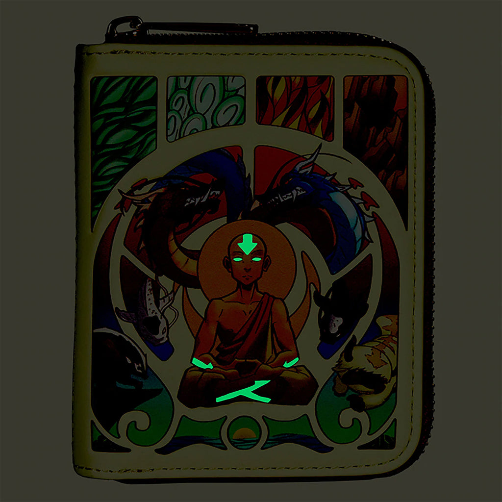 Image produit Avatar - Portefeuille Aang avec effet Glow in the Dark