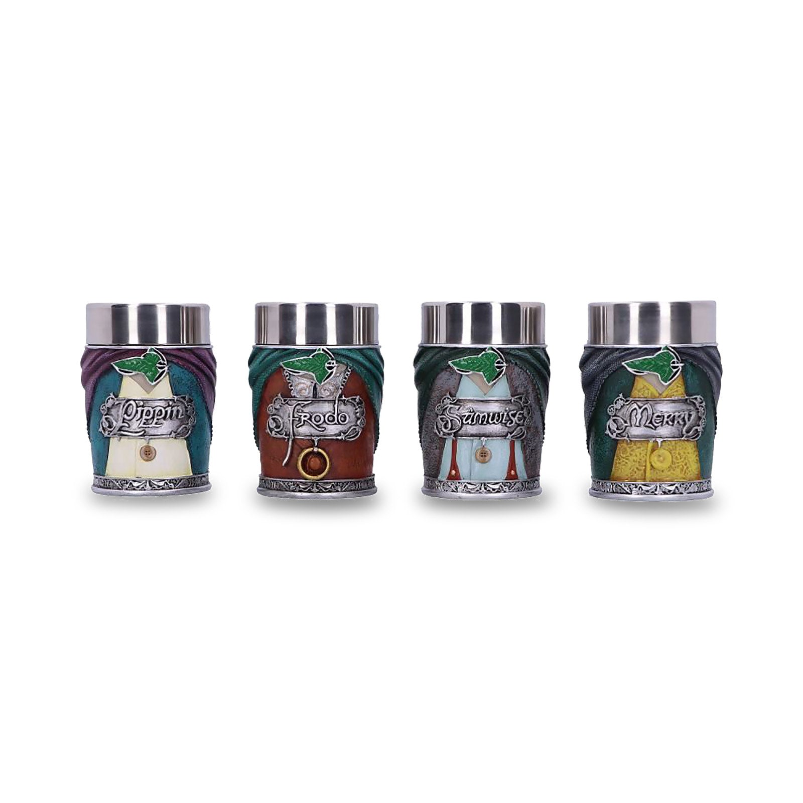 Image produit Le Seigneur des Anneaux - Ensemble de tasses Hobbits 4 pièces