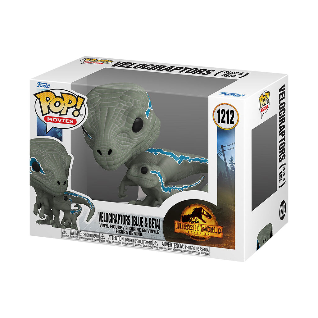 Immagine del prodotto Jurassic World - Velociraptors Blue e Beta Funko Pop Figura