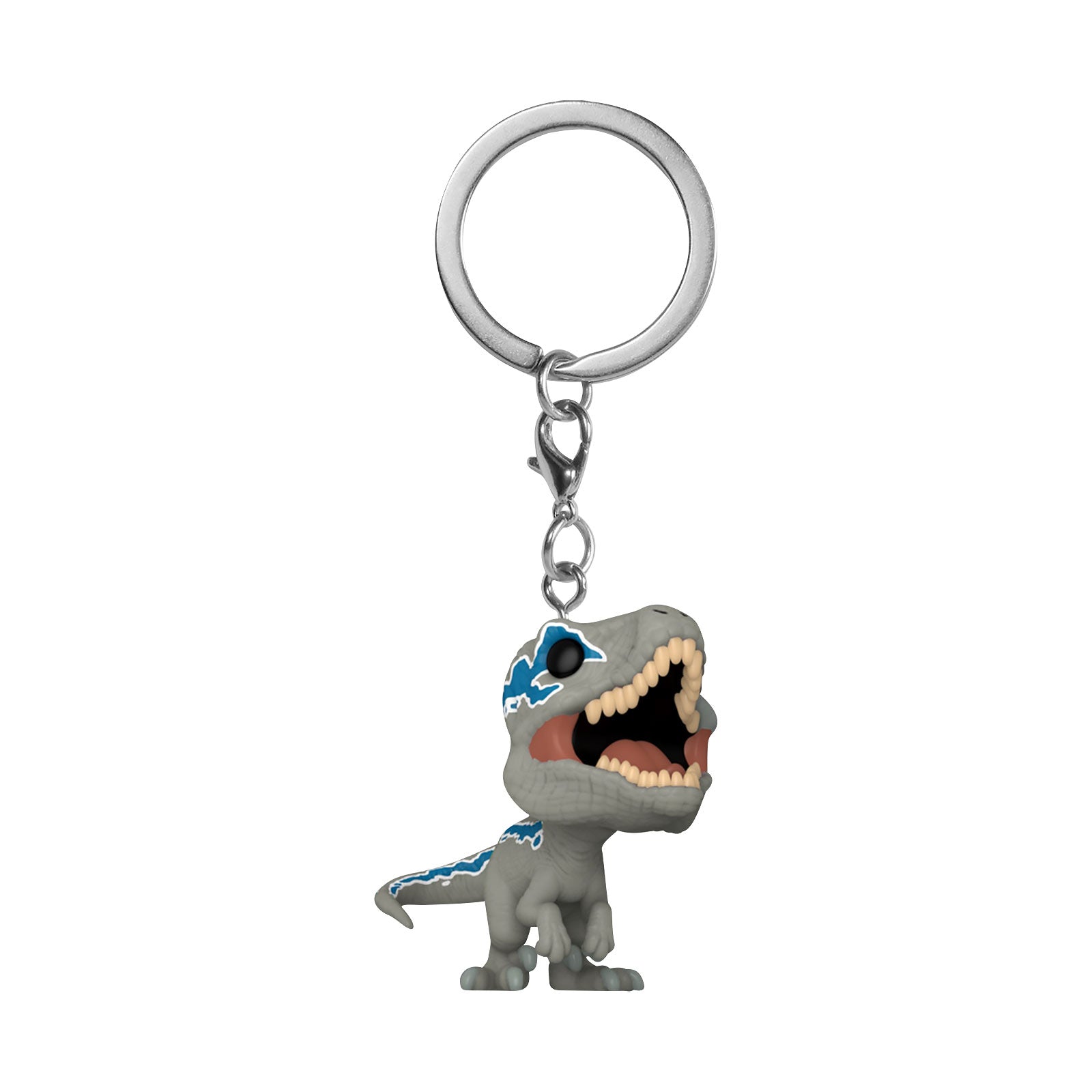 Image produit Jurassic World - Porte-clés Funko Pop Velociraptor Blue