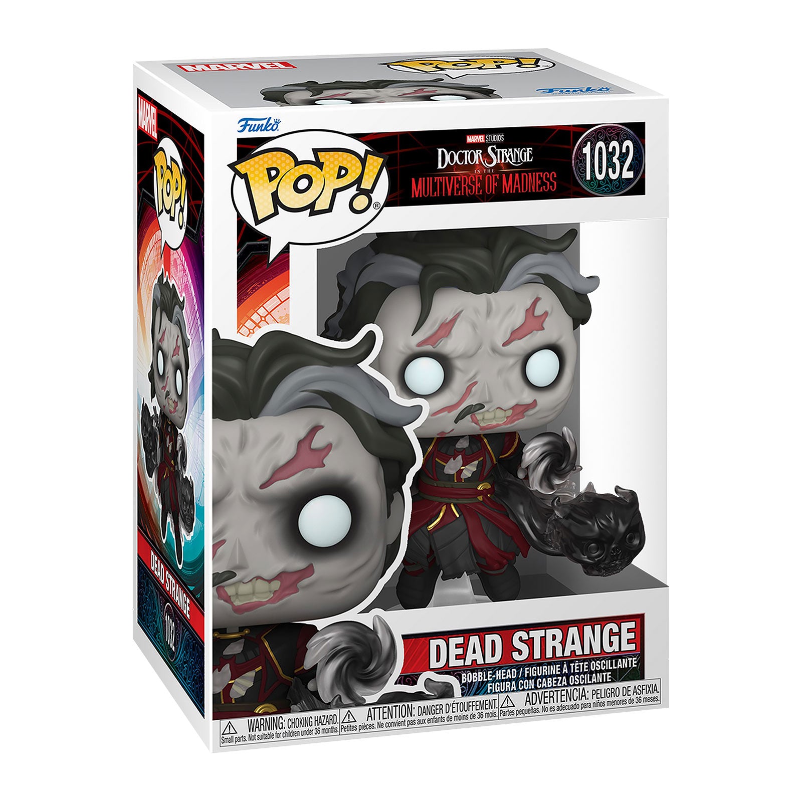 Produktbild Doctor Strange - Dead Strange Funko Pop Wackelkopf-Figur