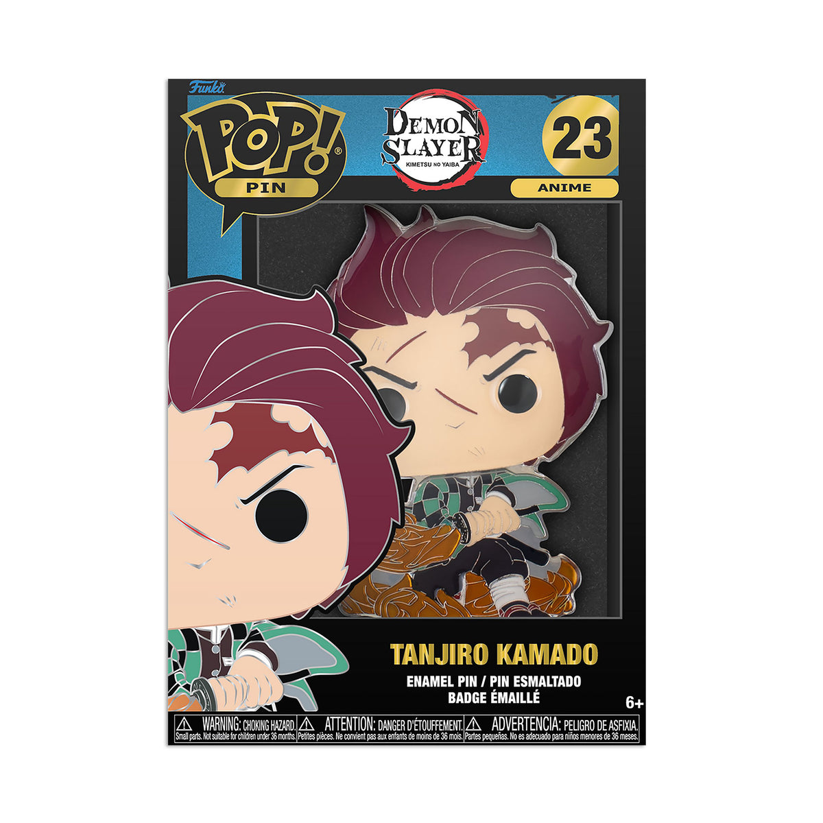 Image produit Demon Slayer - Tanjiro Kamado Funko Pop Pin 10 cm