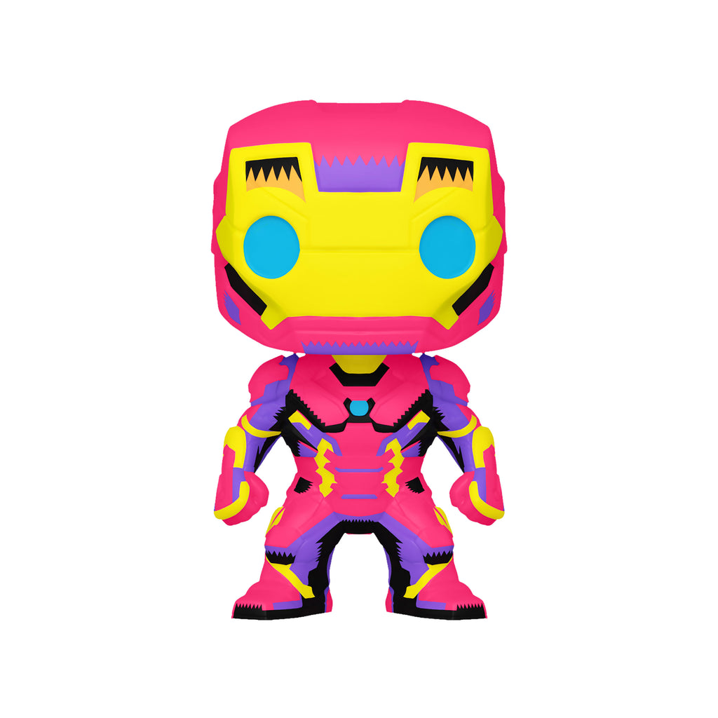 Immagine del prodotto Iron Man - Figura Funko Pop Black Light Glow con testa mobile