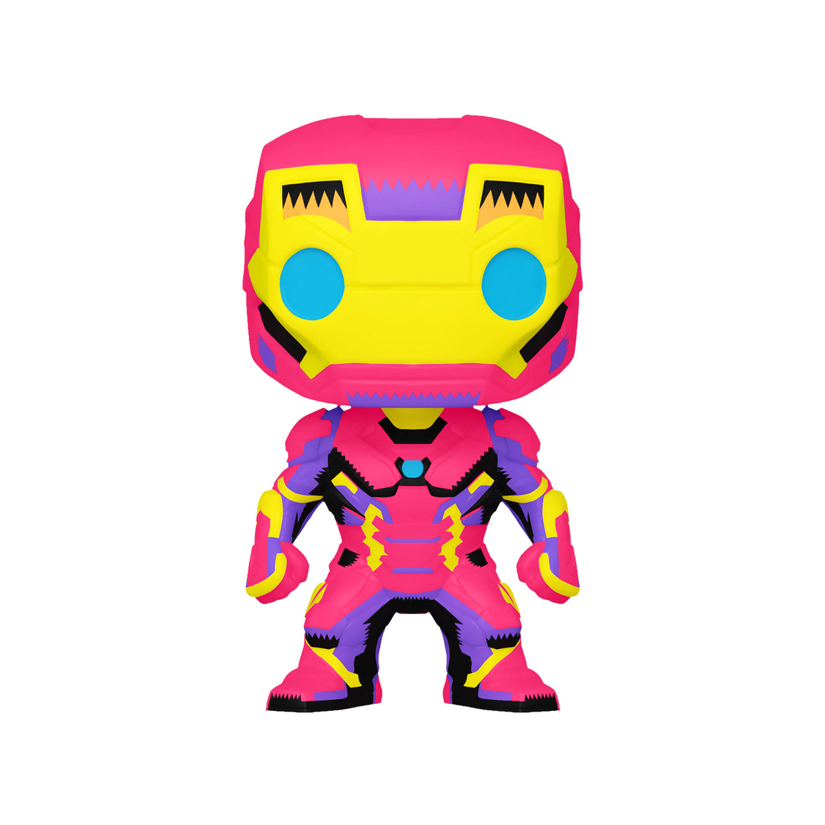 Immagine del prodotto Iron Man - Figura Funko Pop Black Light Glow con testa mobile