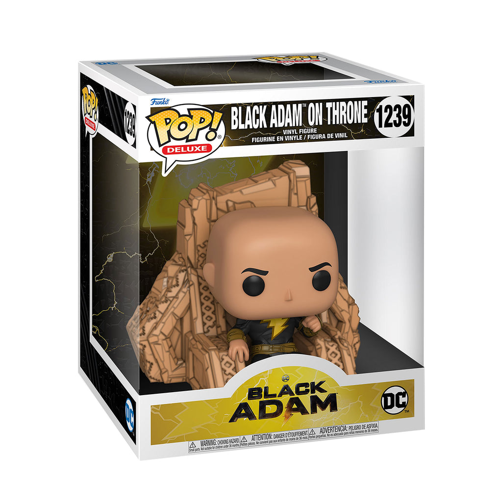 Produktbild Black Adam auf Thron Funko Pop Figur