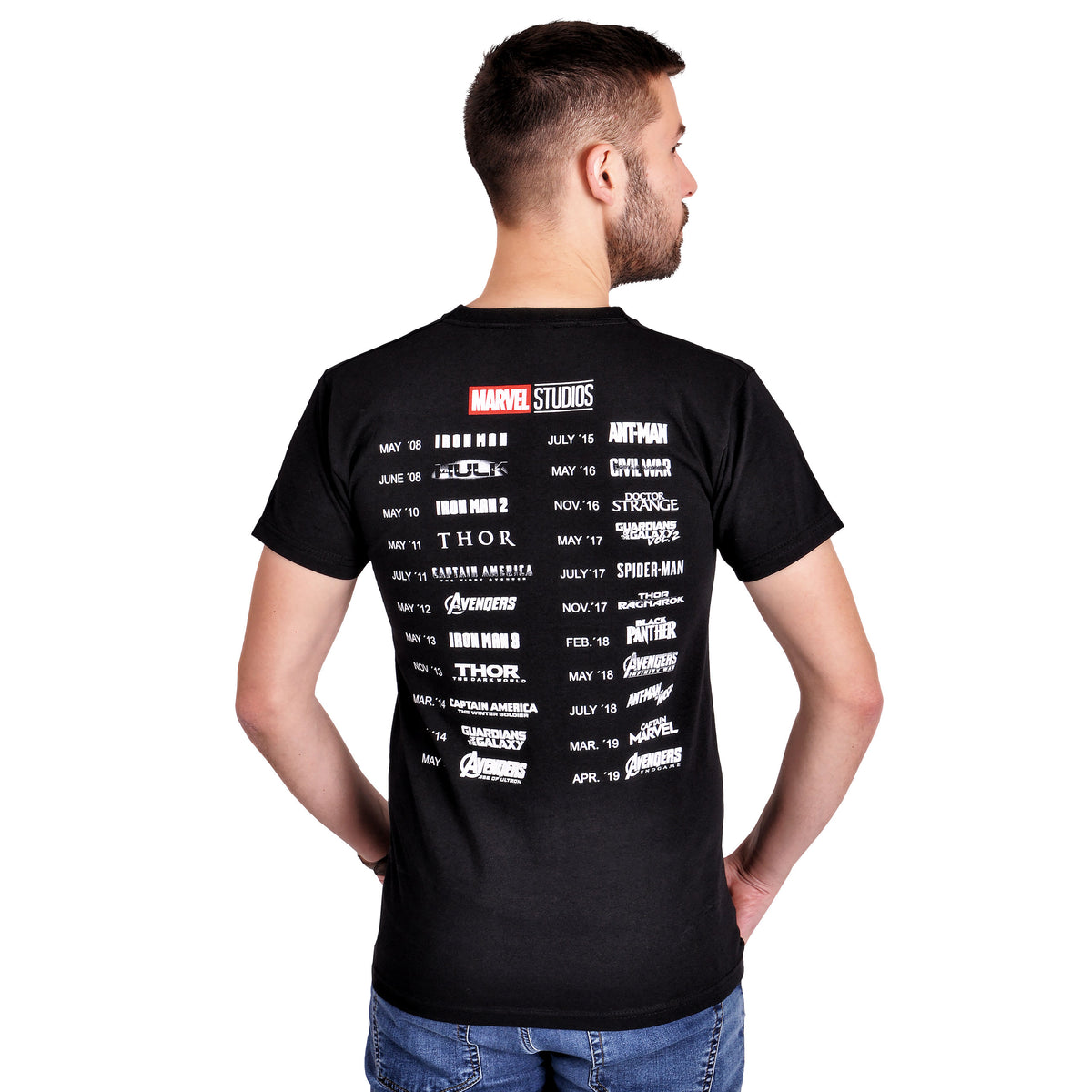 Image produit Marvel - Plus qu'un fan T-Shirt noir