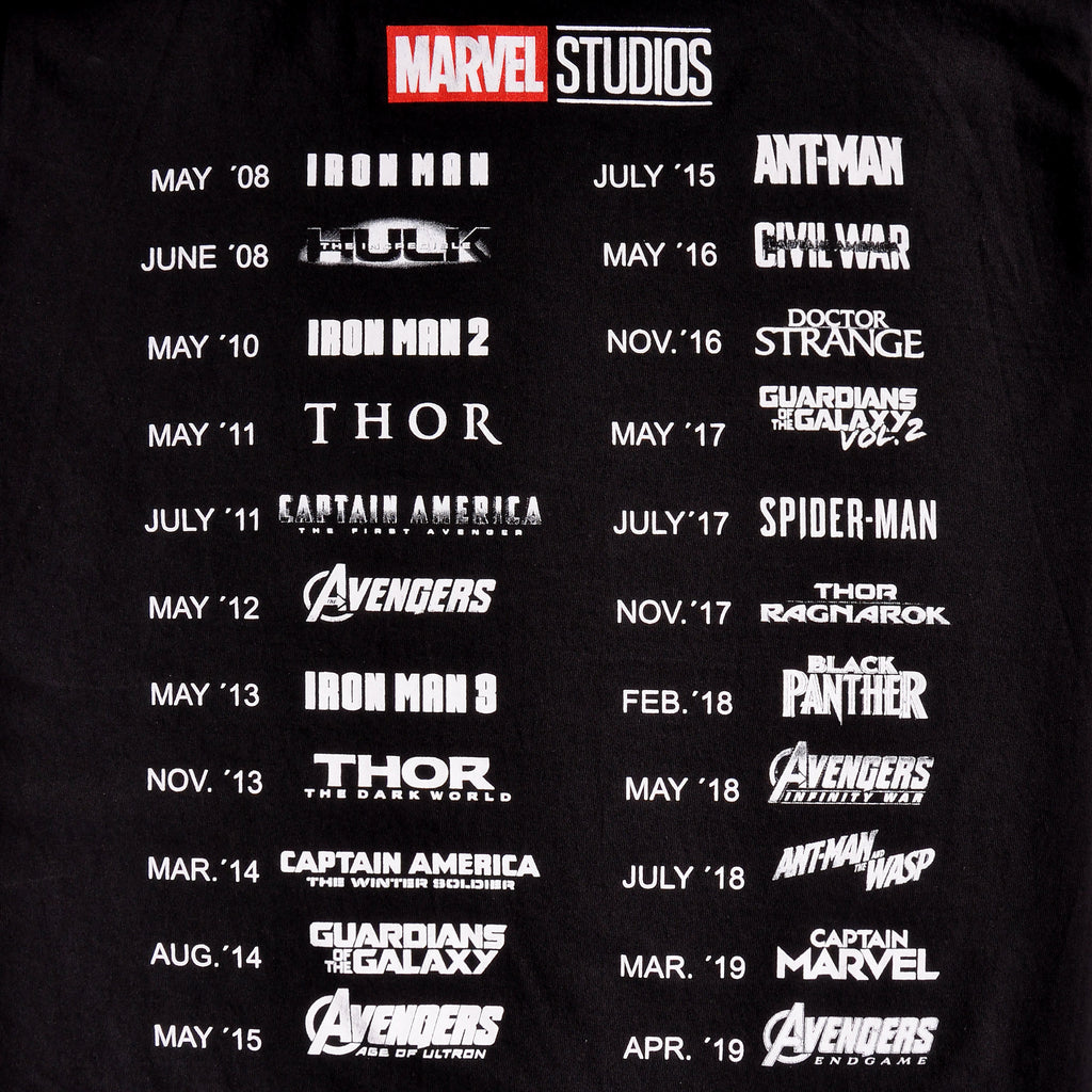 Image produit Marvel - Plus qu'un fan T-Shirt noir