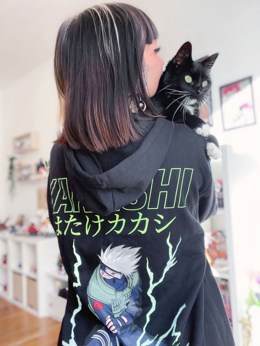 Immagine del prodotto Naruto - Kakashi Raikiri Hoodie nero