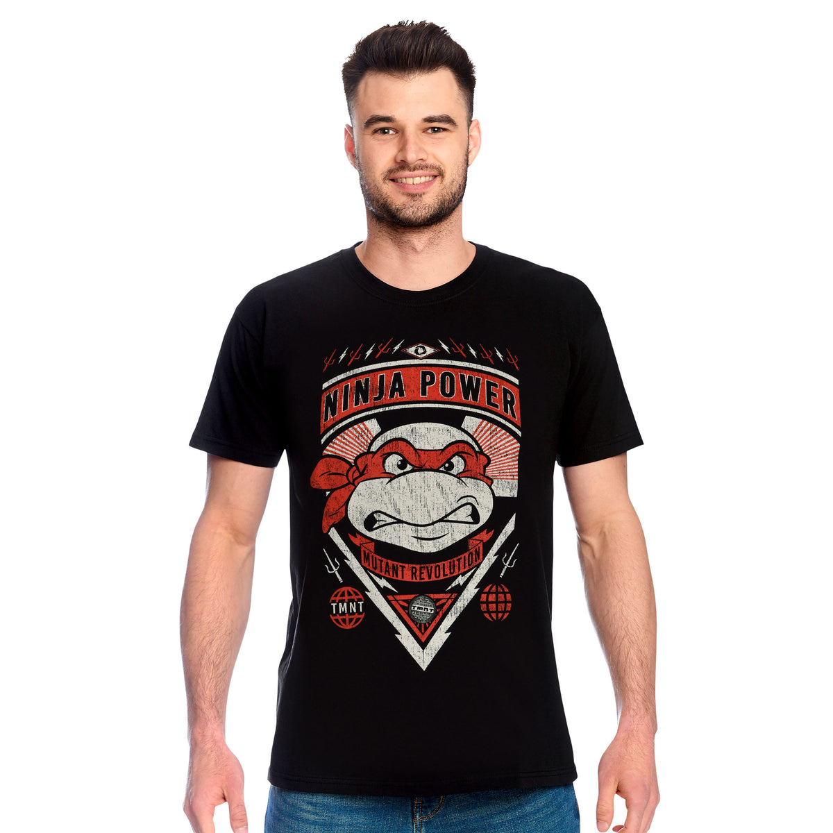 Image produit Teenage Mutant Ninja Turtles - T-shirt Ninja Power noir