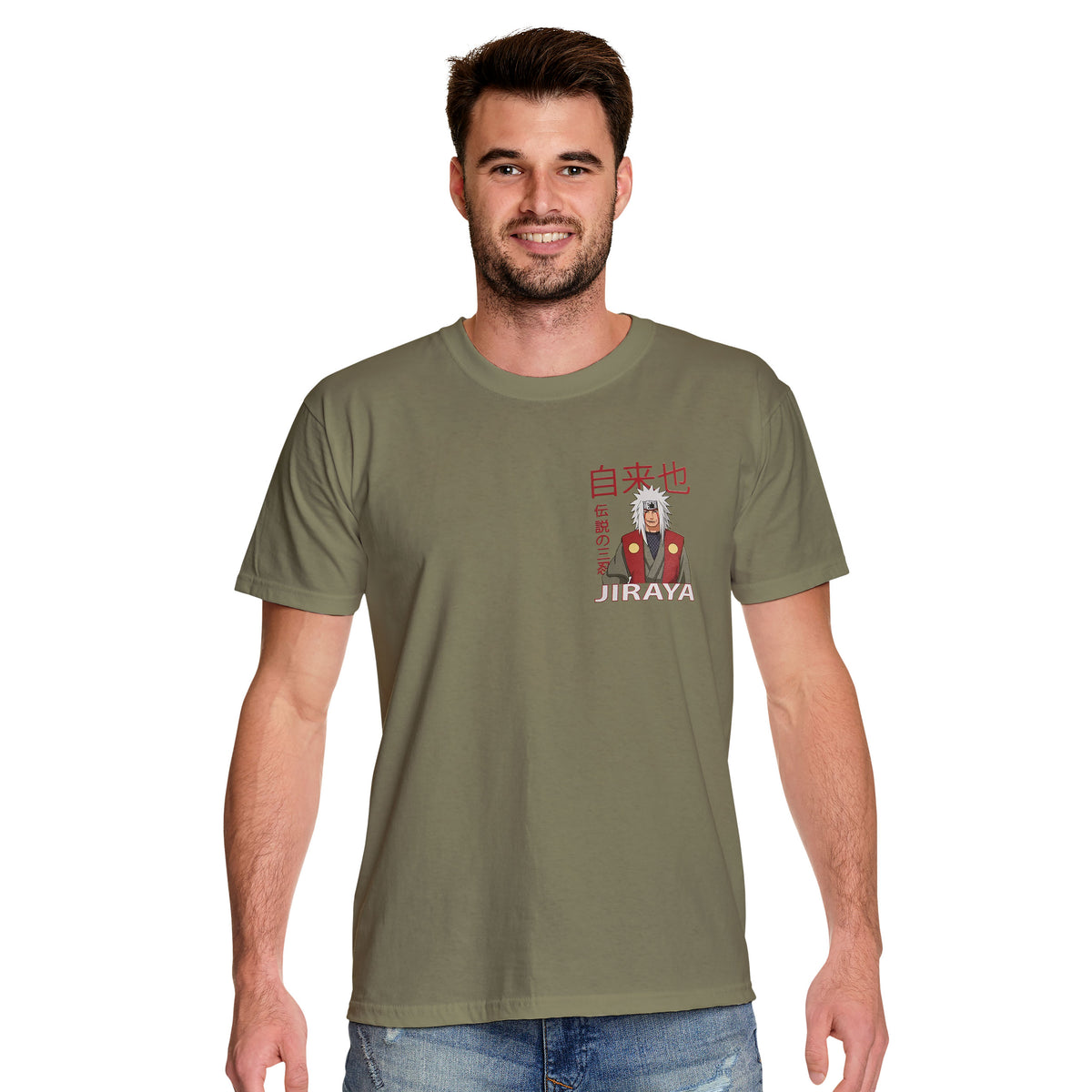 Image produit Naruto - T-shirt Jiraya vert