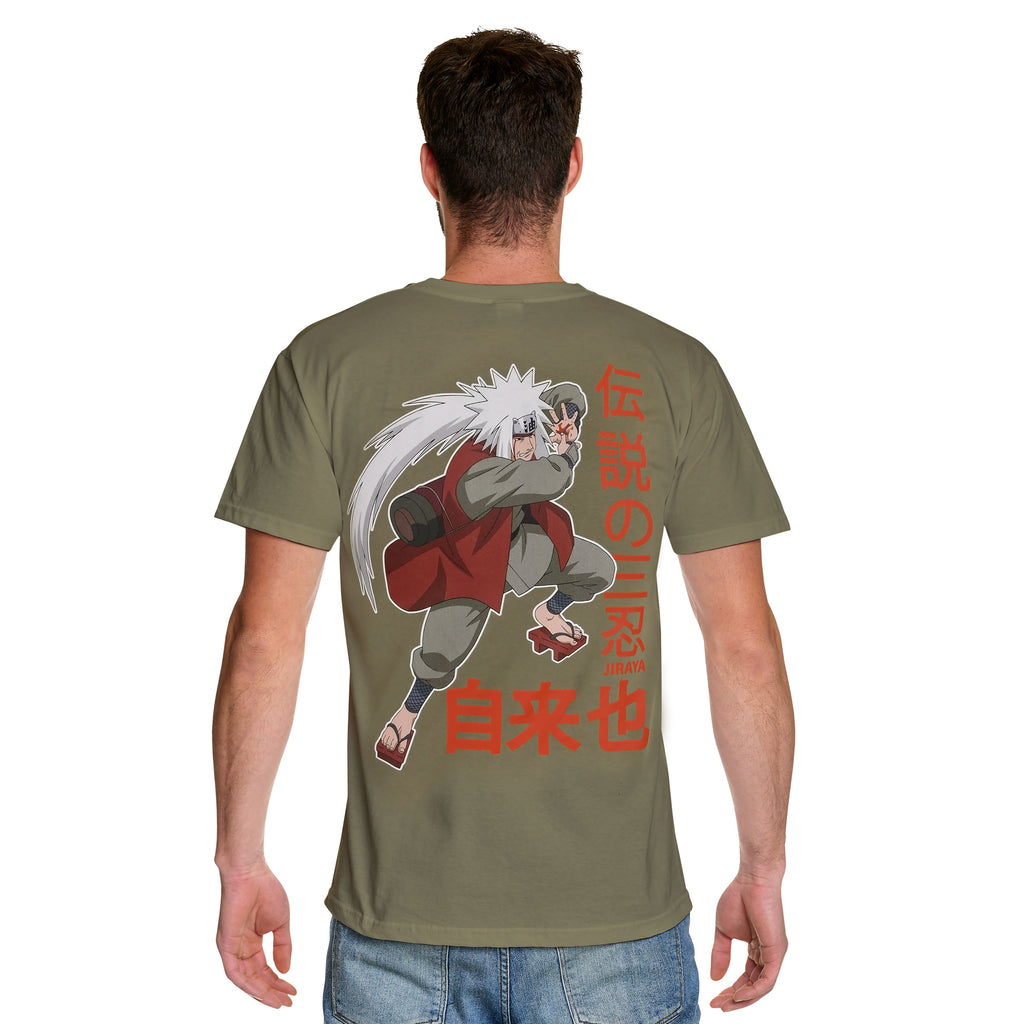 Image produit Naruto - T-shirt Jiraya vert