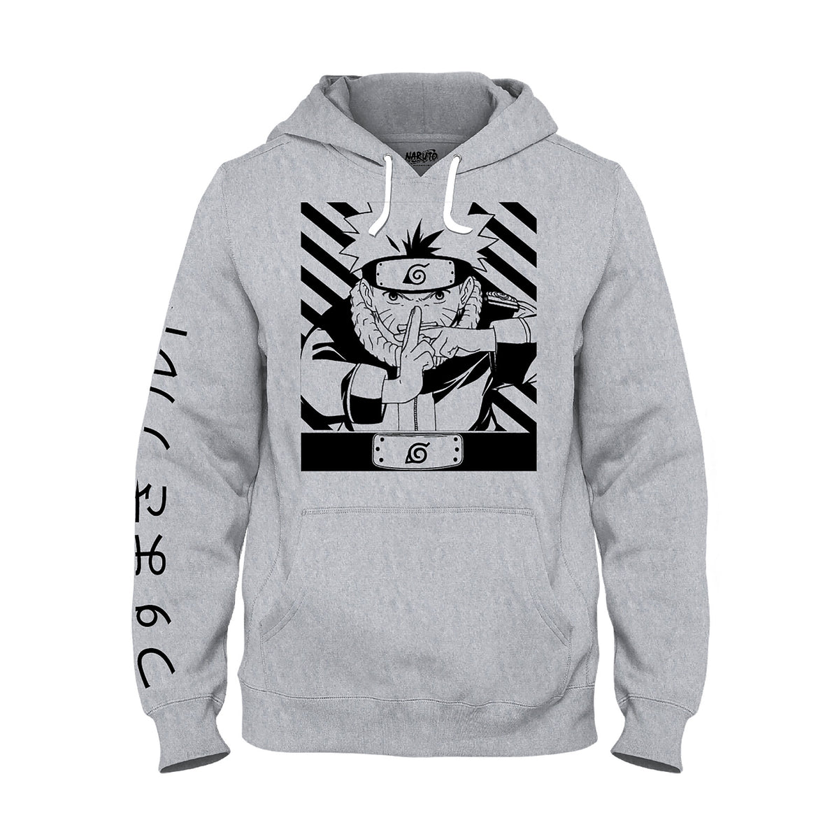 Produktbild Naruto Shippuden - Uzumaki Naruto Hoodie grau