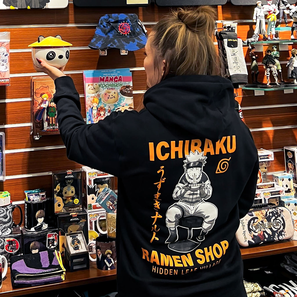 Immagine del prodotto Naruto - Felpa con cappuccio Ichiraku Ramen Shop nera