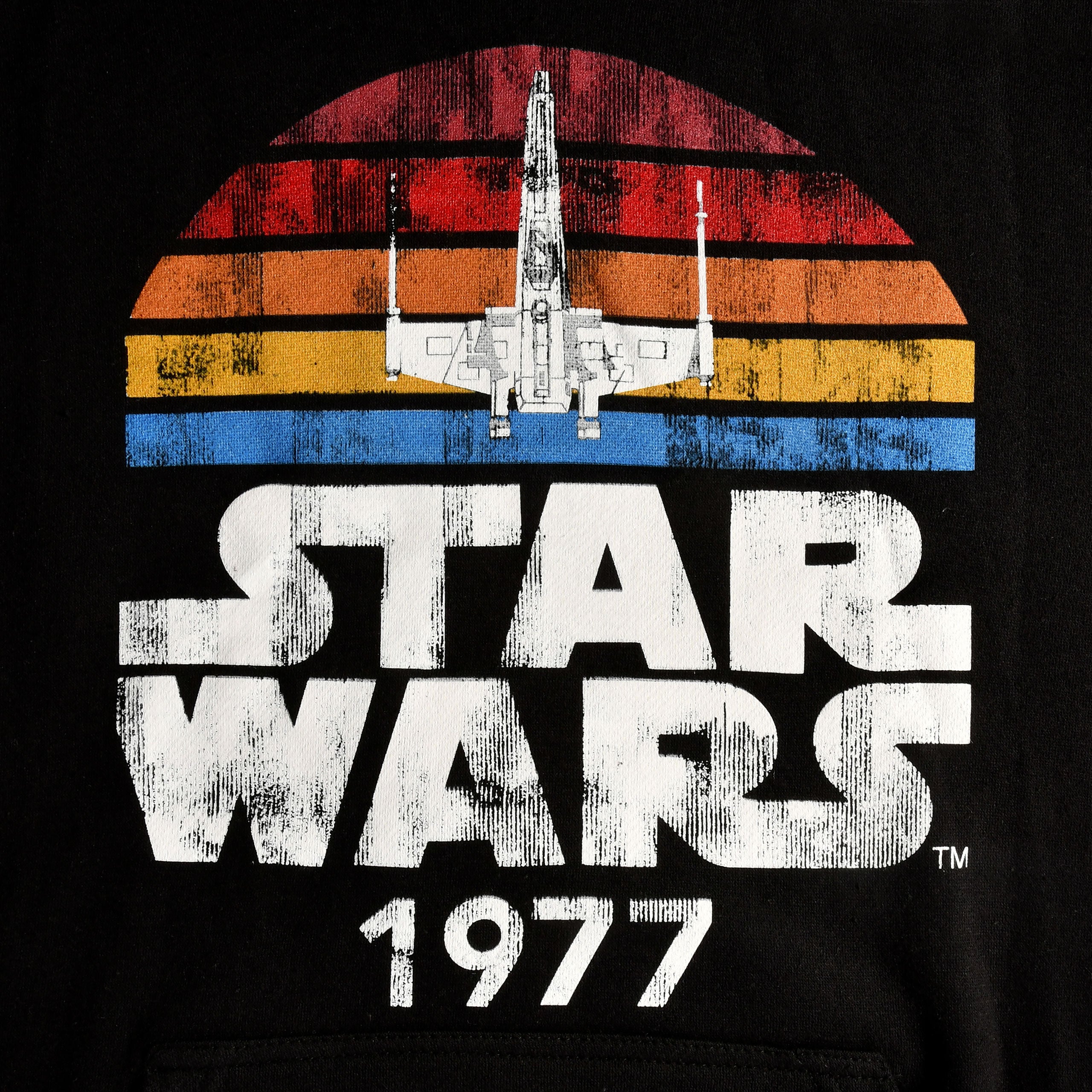 Immagine del prodotto Star Wars del 1977 Felpa Retro Nera