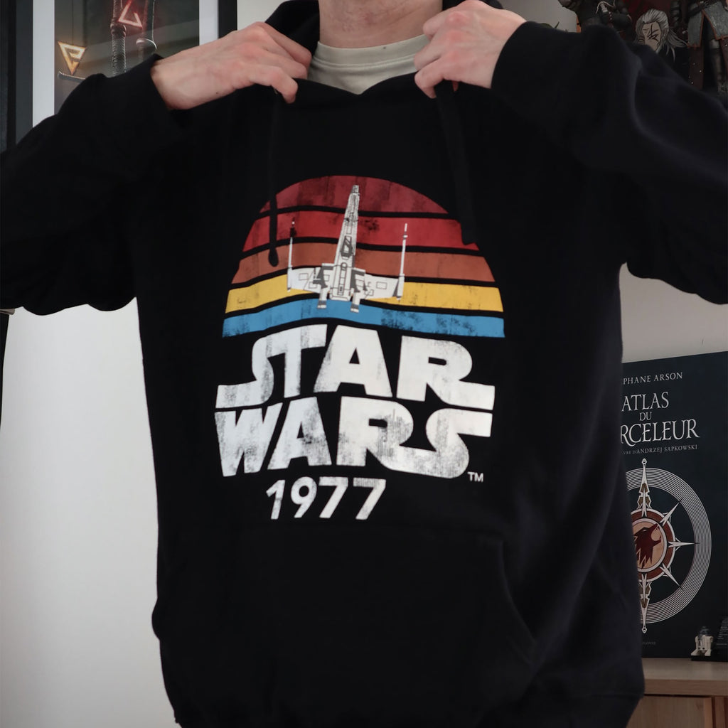 Produktbild Star Wars of 1977 Retro Hoodie schwarz