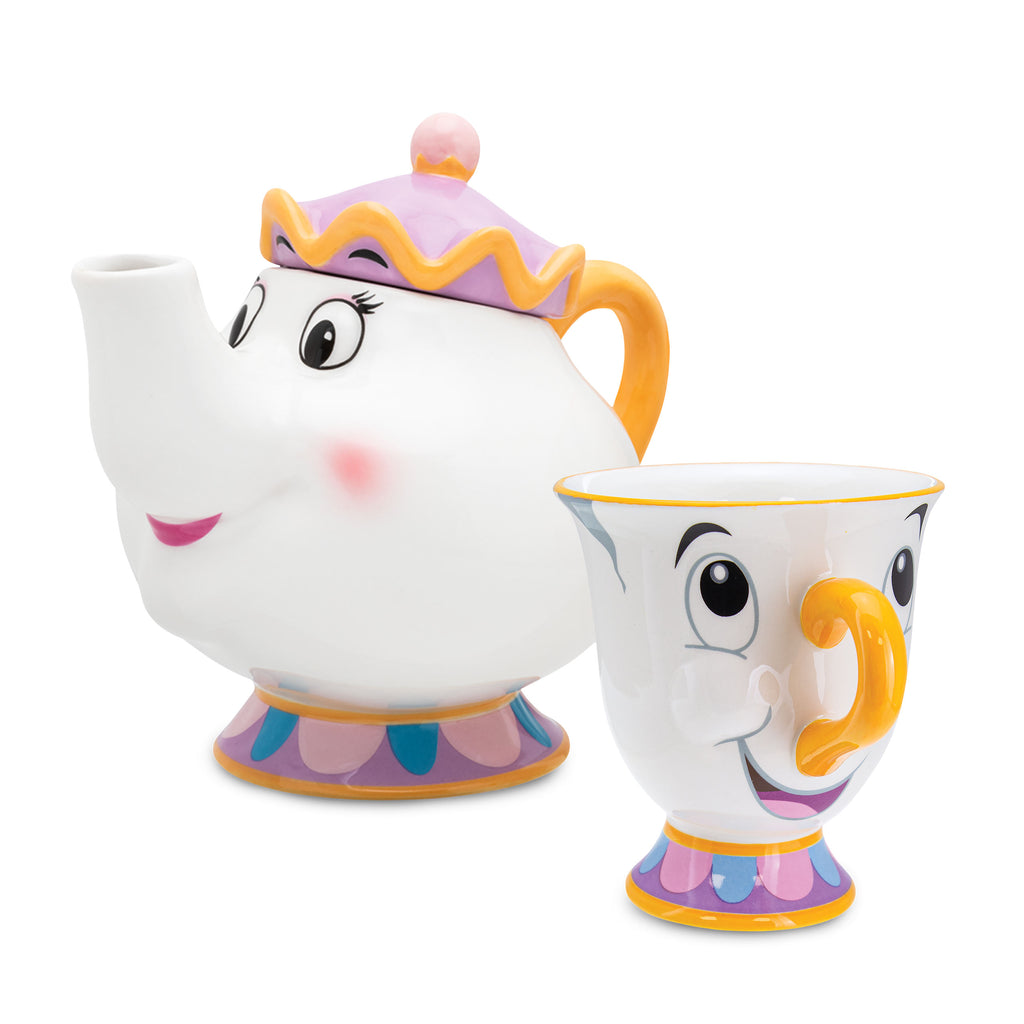Image produit La Belle et la Bête - Ensemble à thé Madame Samovar et Zip