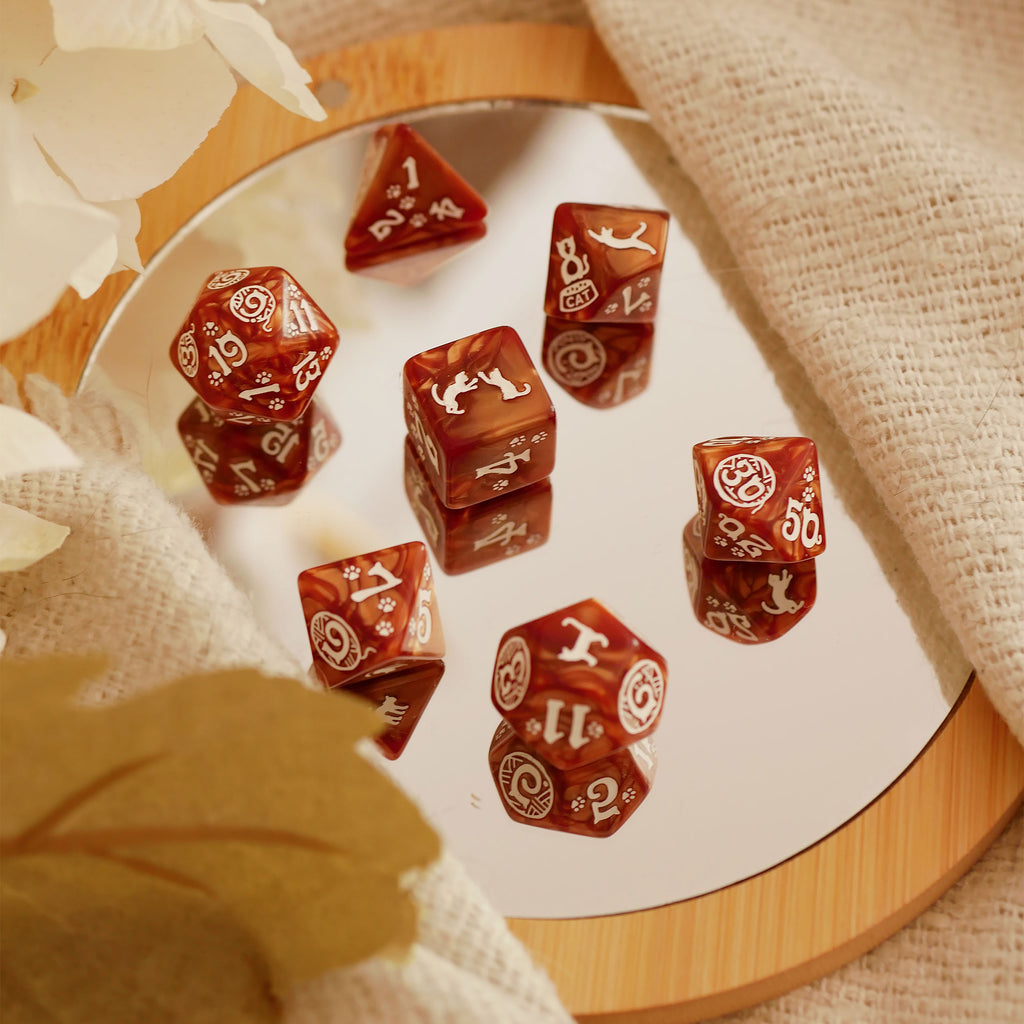 Produktbild Cats - Muffin RPG Würfel Set 7tlg