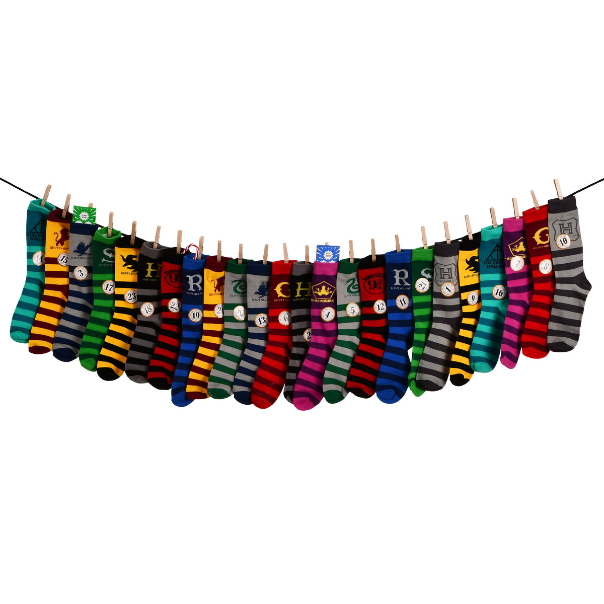 Produktbild Harry Potter - Socken Adventskalender zum Befüllen