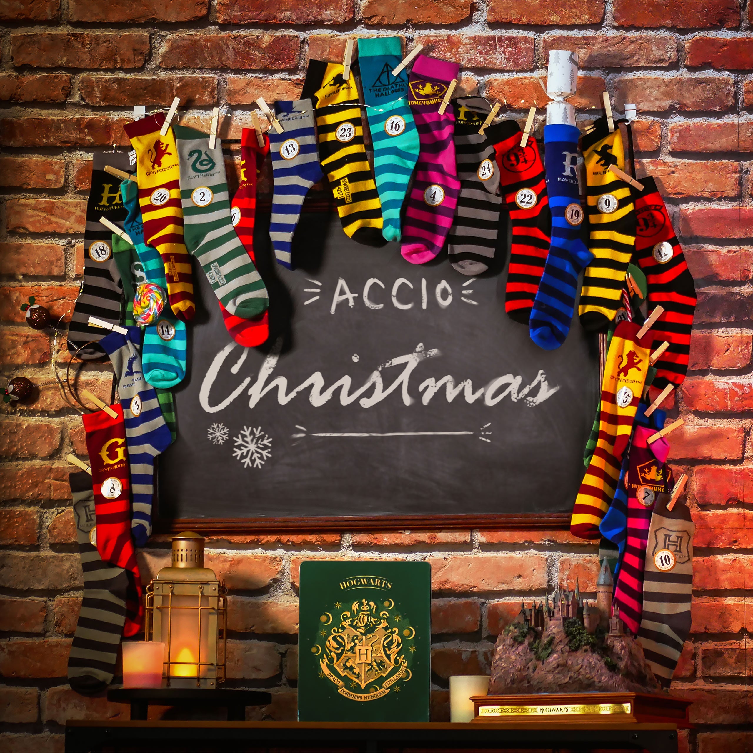 Produktbild Harry Potter - Socken Adventskalender zum Befüllen