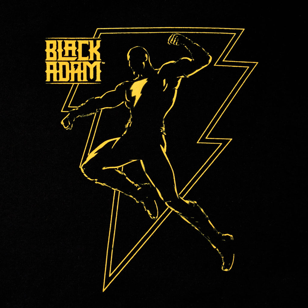 Image produit Black Adam - Sweat à capuche de combat noir