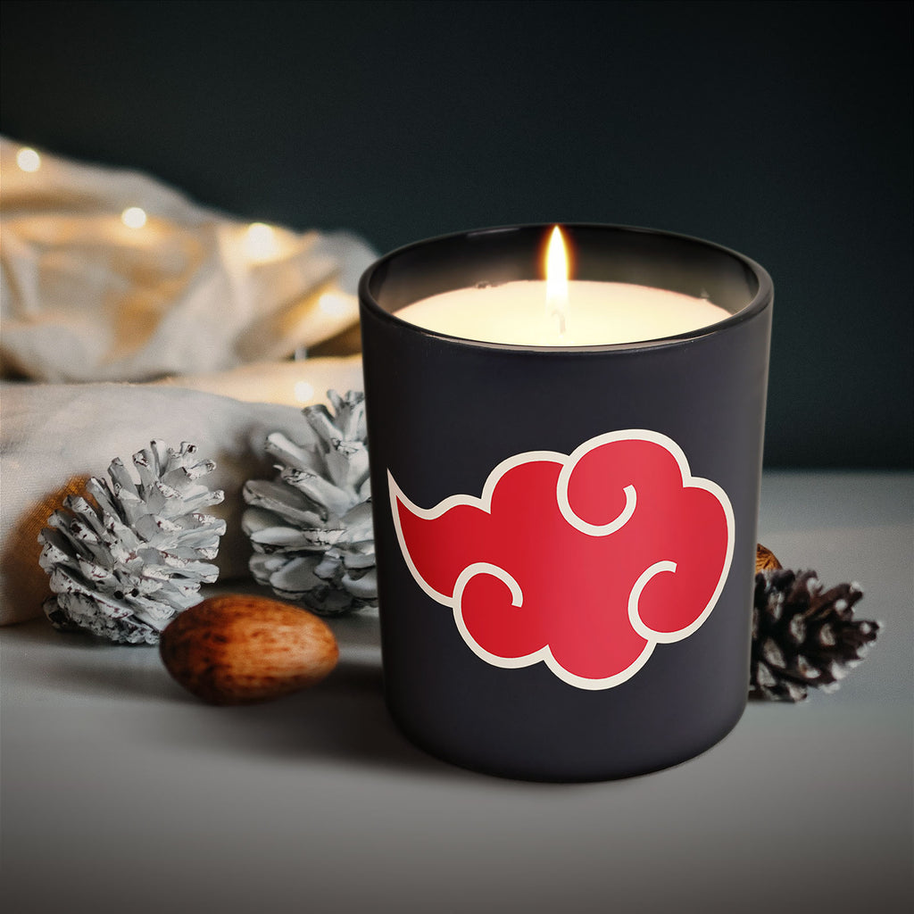 Image produit Naruto Shippuden - Bougie symbole Akatsuki en verre
