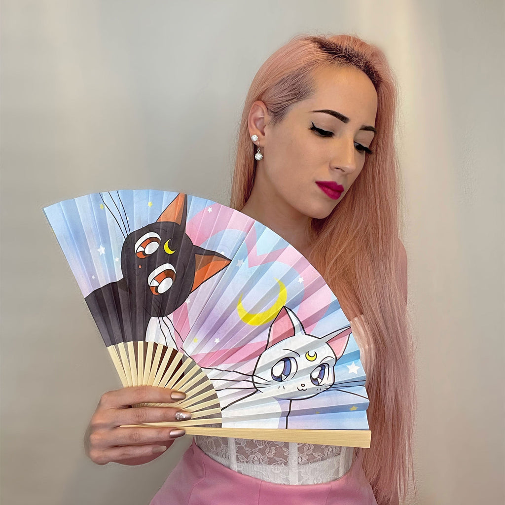 Image produit Sailor Moon - Luna, Artemis et Ventilateur Sailor Moon