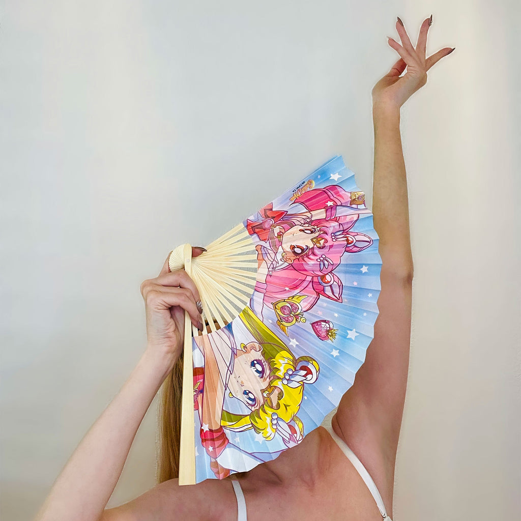 Image produit Sailor Moon - Luna, Artemis et Ventilateur Sailor Moon