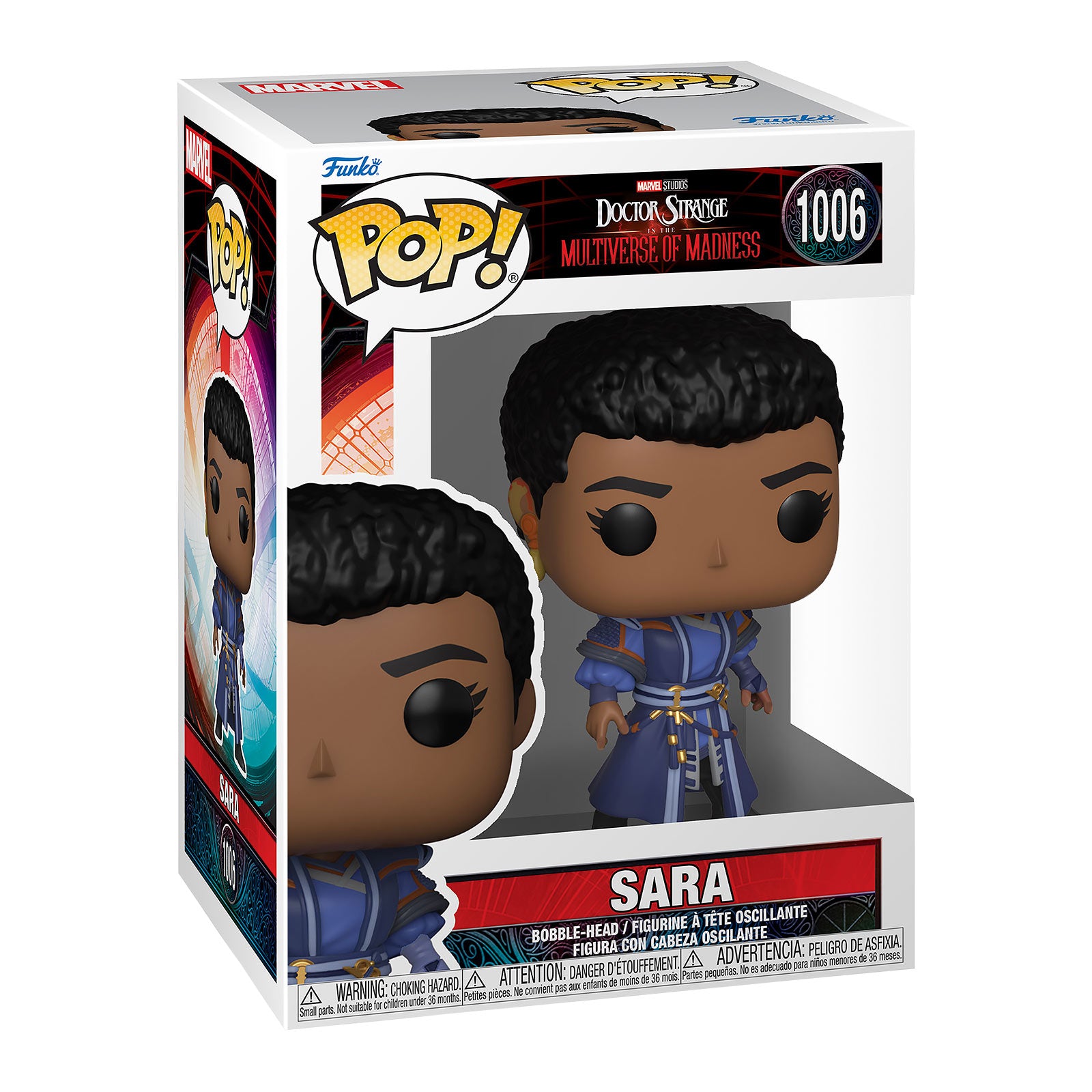 Image produit Doctor Strange - Sara Funko Pop Figurine à tête branlante