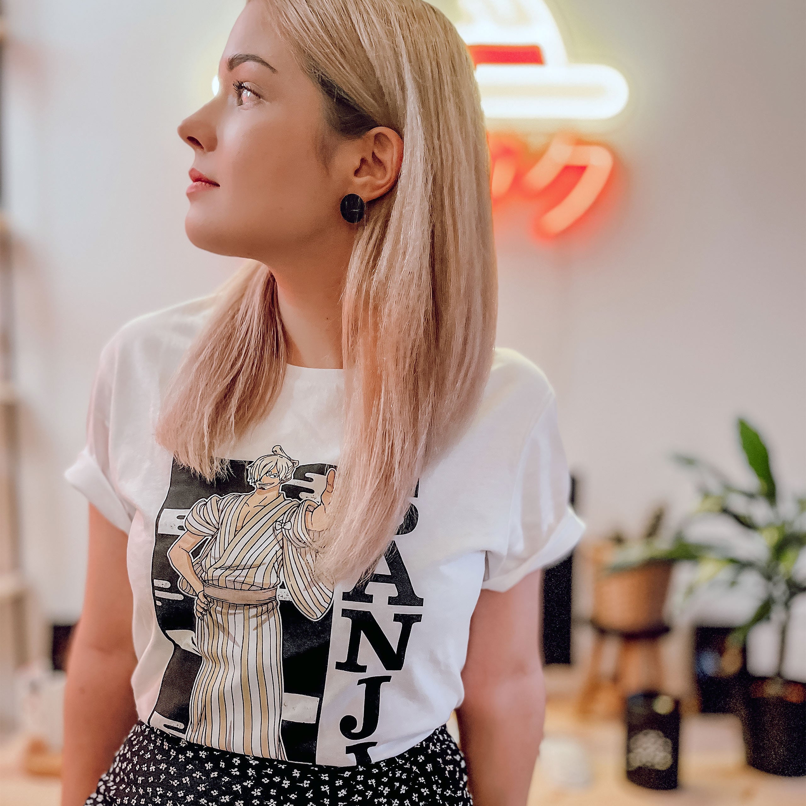 Produktbild One Piece - Sanji T-Shirt weiß