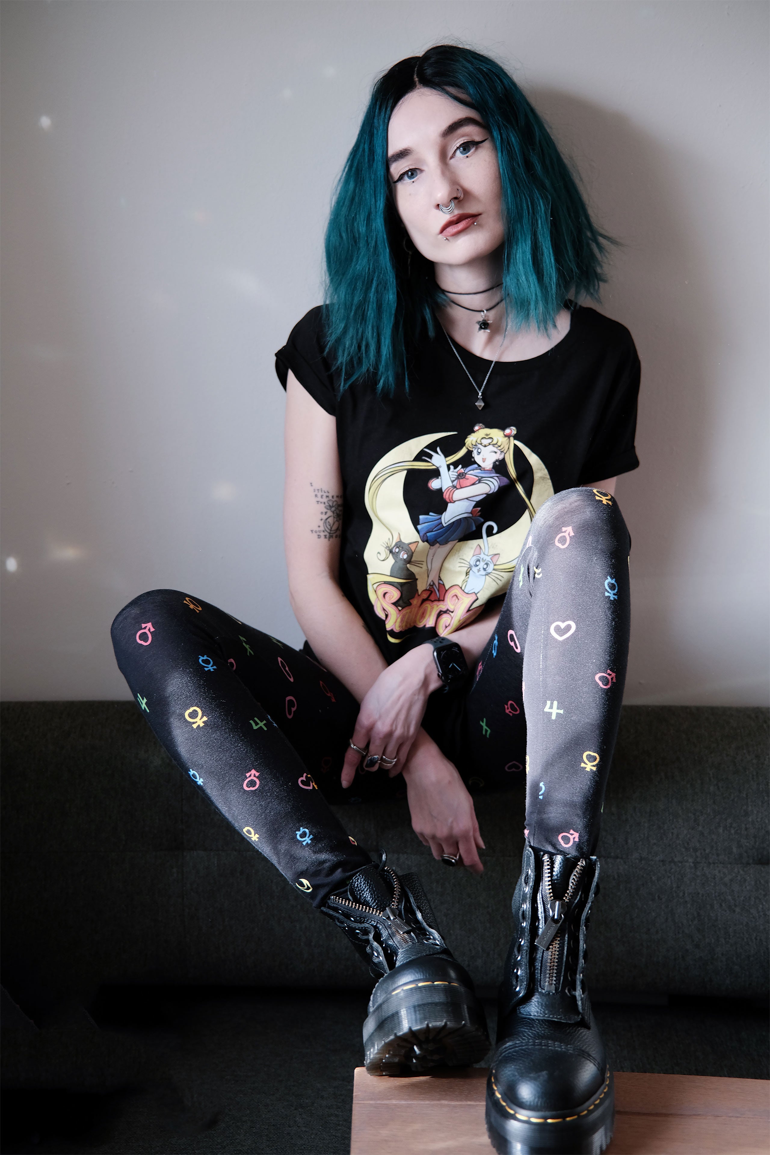 Product image Sailor Moon Symbol Leggings black