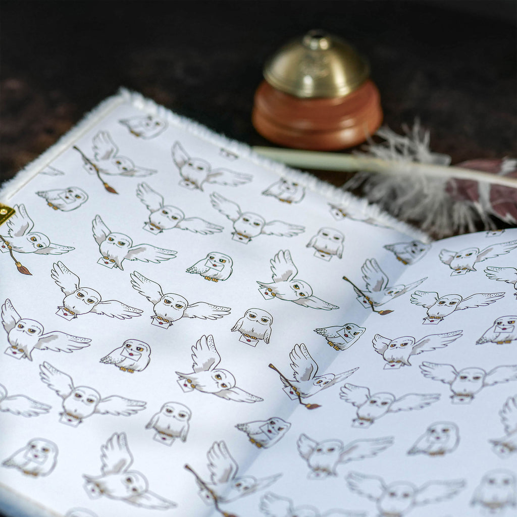 Immagine del prodotto Harry Potter - Quaderno di Peluche Hedwig A5 con Lucchetto