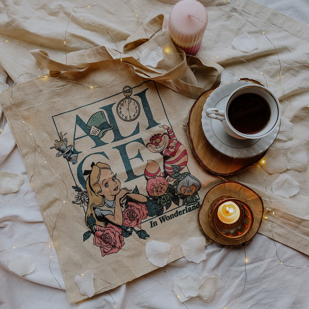 Image produit Alice au Pays des Merveilles - Sac en Jute
