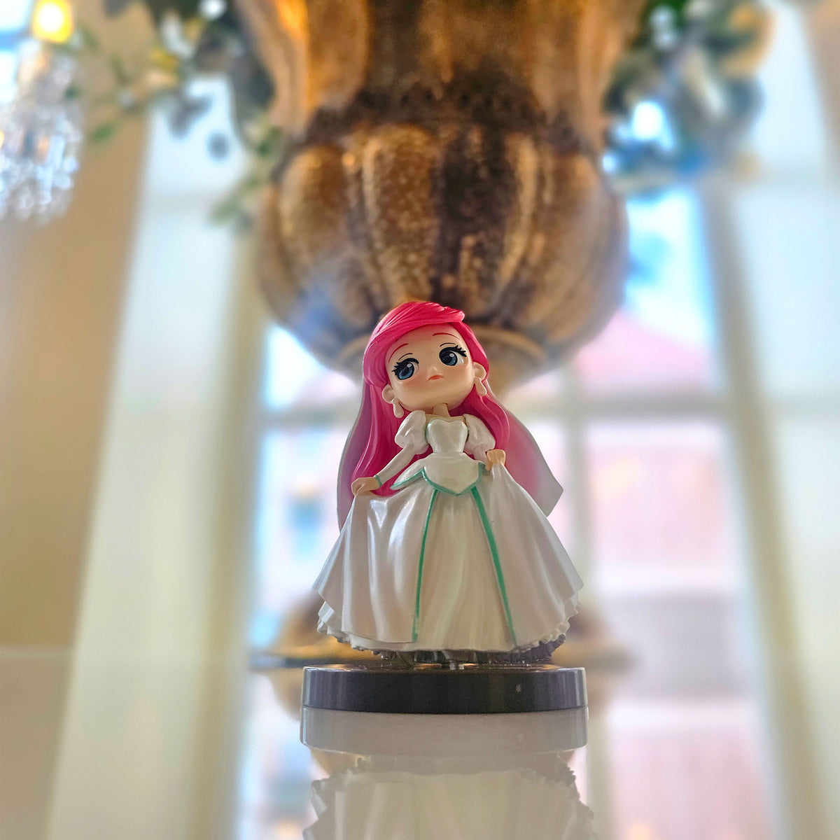 Image produit Ariel - La Petite Sirène en robe blanche Q Posket figure 7 cm Version E