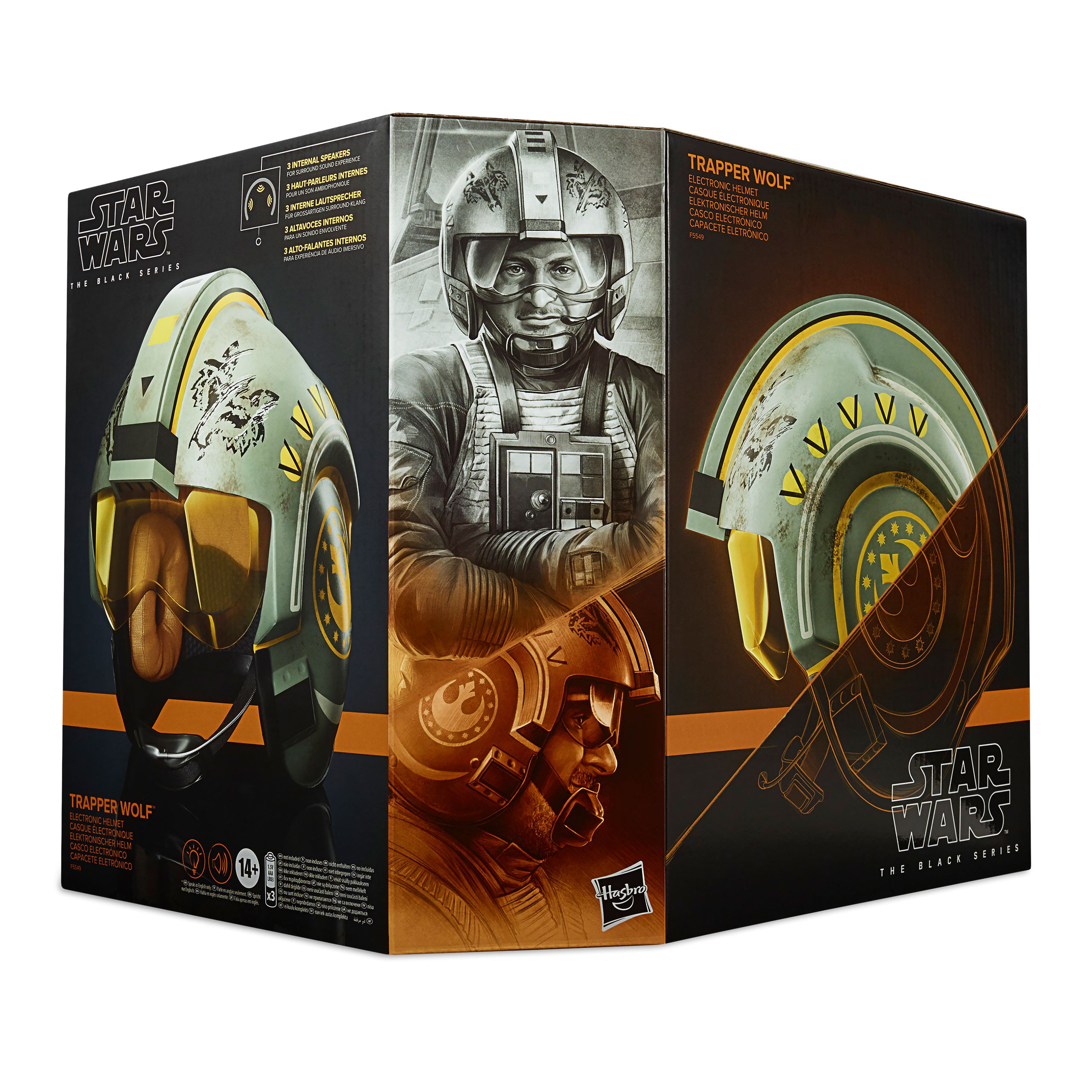 Immagine del prodotto Star Wars - Replica del casco Trapper Wolf con effetti di luce e suono