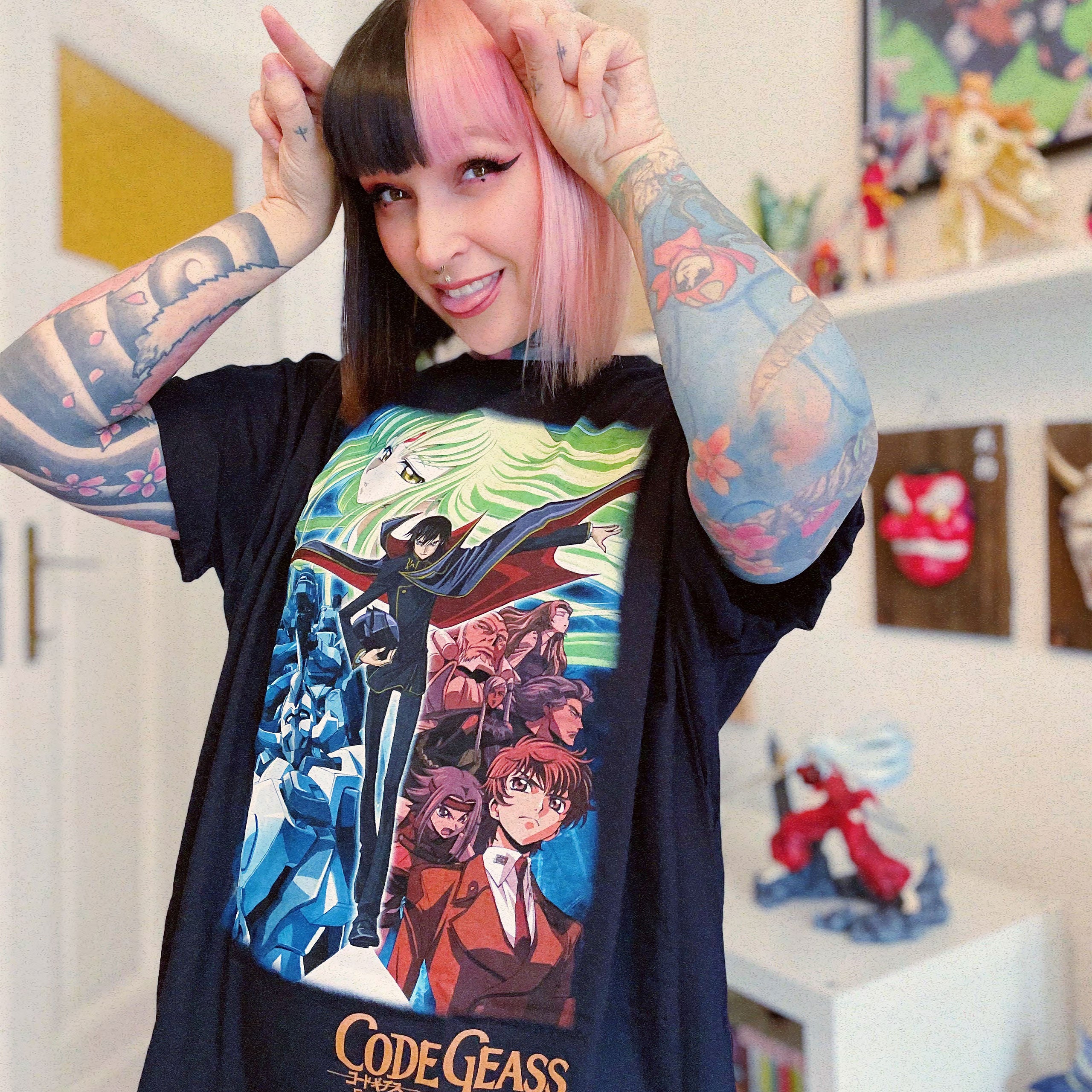 Image produit Code Geass - T-shirt Poster noir