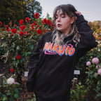 Produktbild Naruto Oversize Hoodie schwarz
