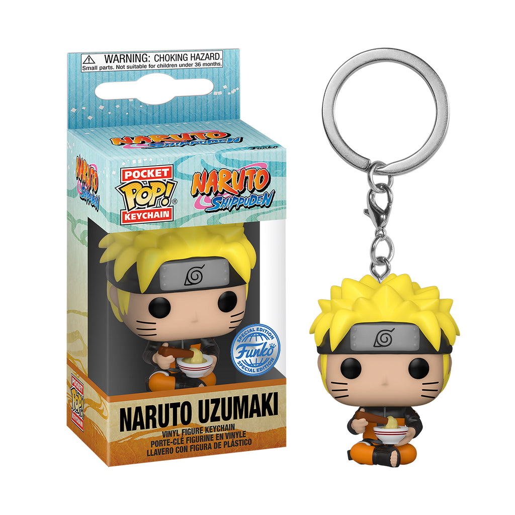 Produktbild Naruto Shippuden mit Nudeln Funko Pop Schlüsselanhänger